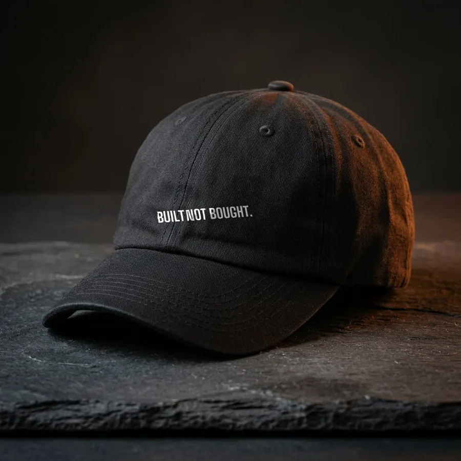 Built Not Bought hat