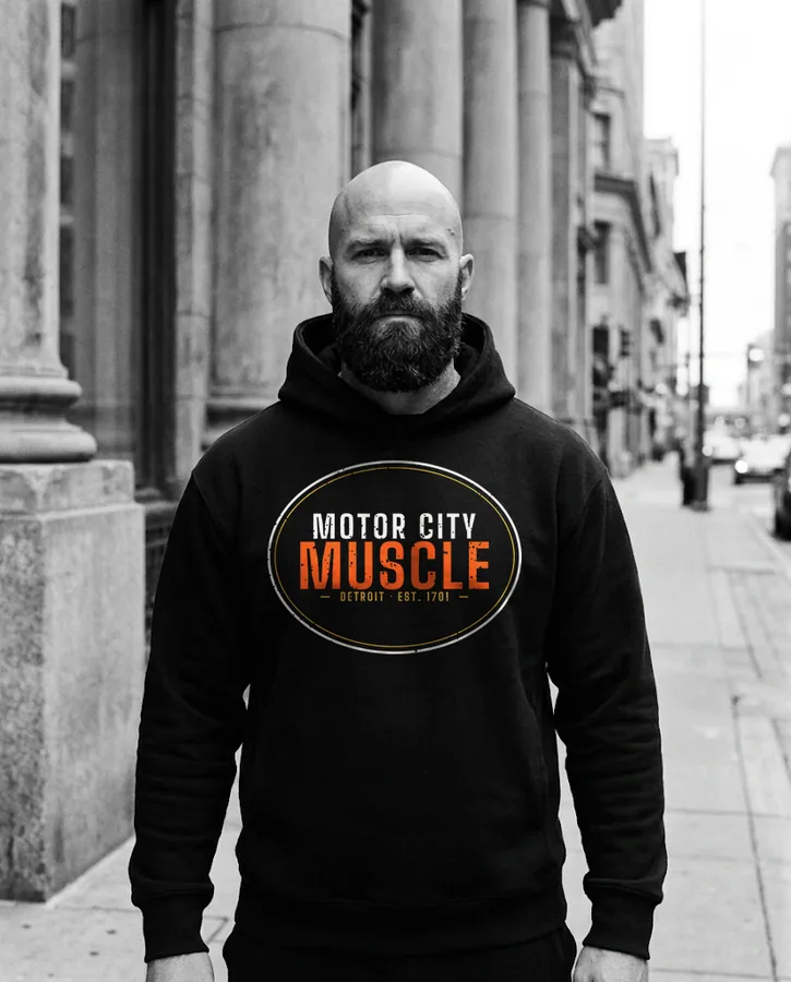 Motor City Muscle hoodie